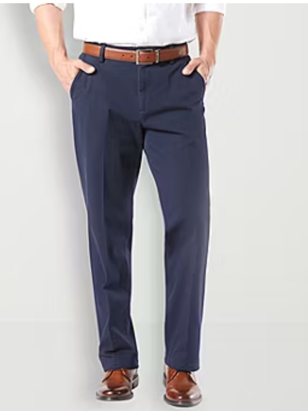 NWT Dockers Workday Khaki Classic Fit Navy Size 34x32